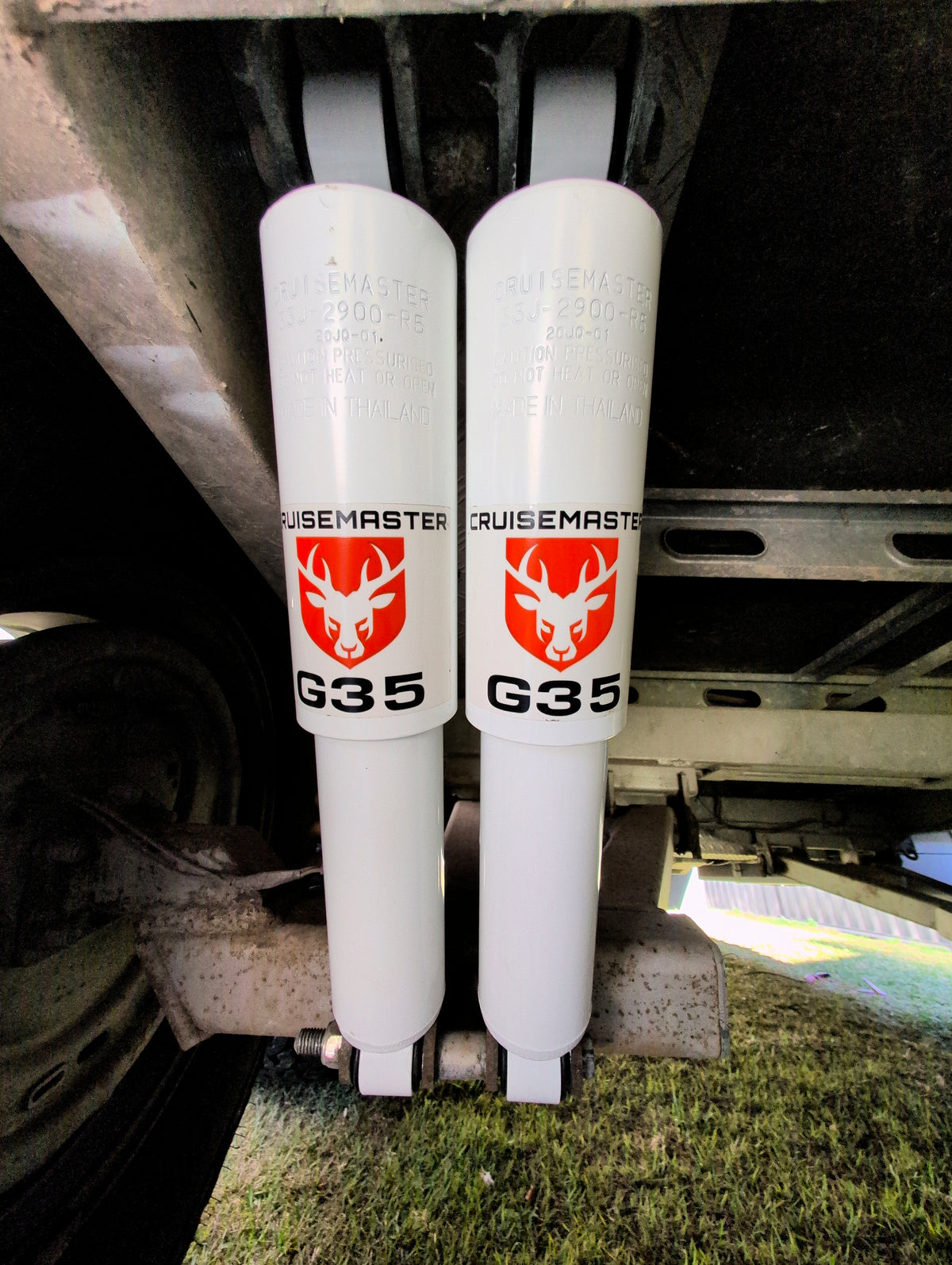 Cruisemaster G35/G40 Shock Absorber Upgrade