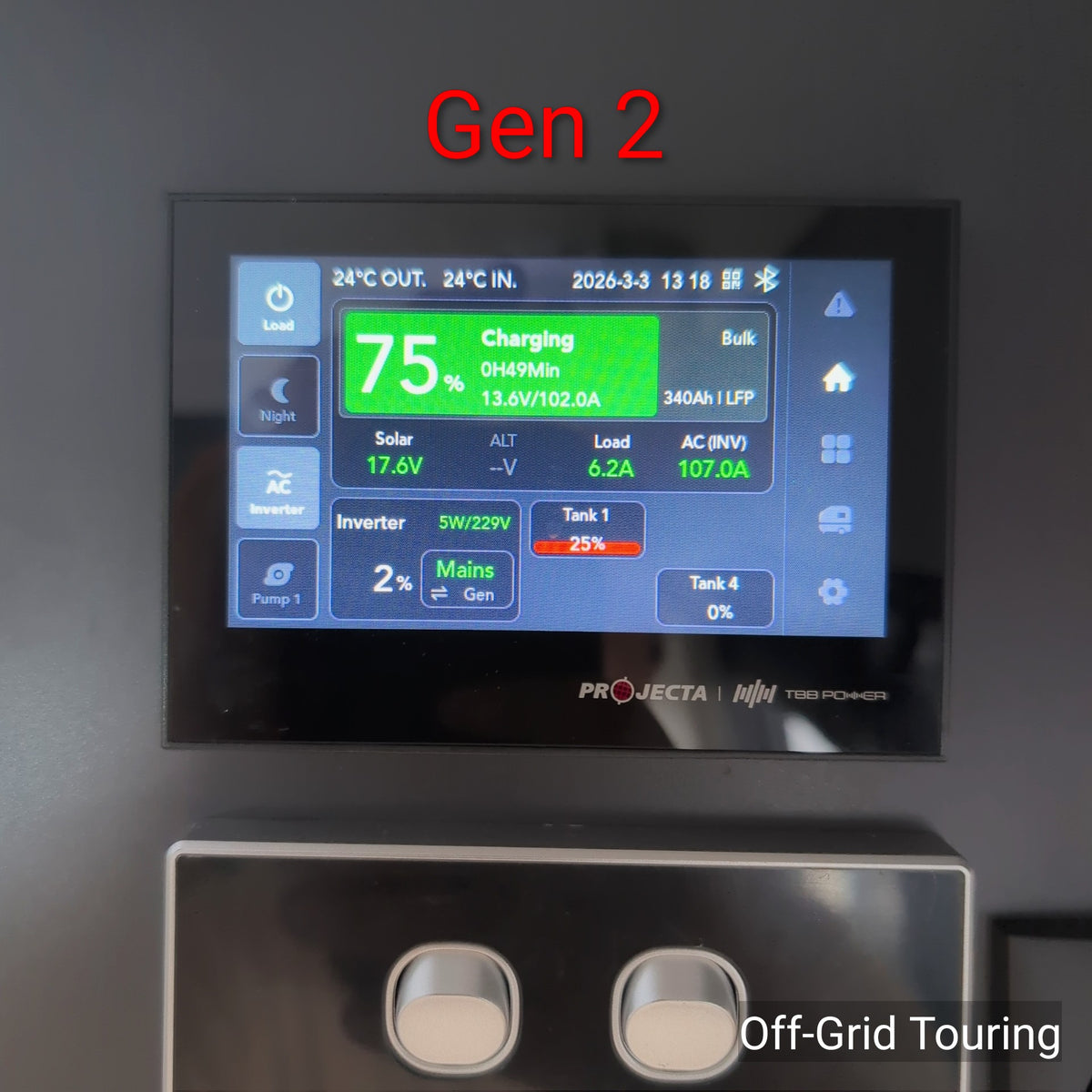 Inverter Package - Emu RV - Fitted