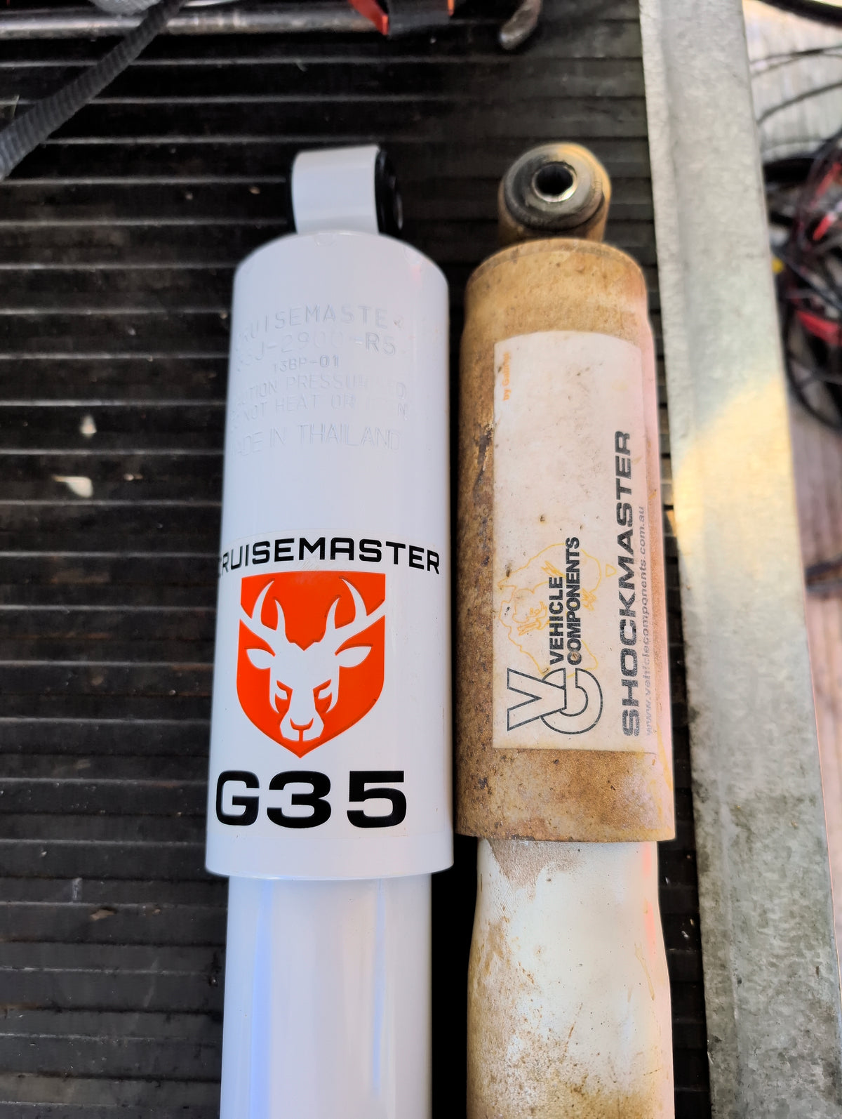 Cruisemaster G35/G40 Shock Absorber Upgrade